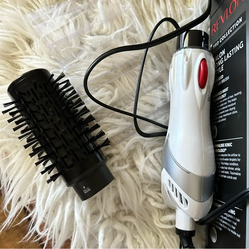 Revlon Professional infrared hot air brush blow dryer USED‎